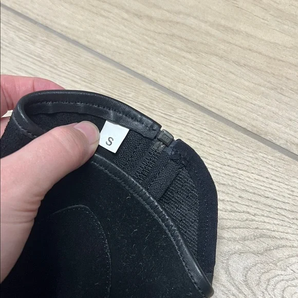 Black Equestrian Riding Half Chaps - Picture 4 of 5